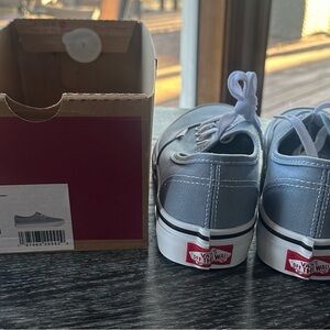 Color Theory Dusty Blue Authentic Vans